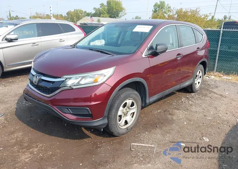 2015 Honda Cr-V Lx из США, поврежденный, VIN 2HKRM4H39FH605650